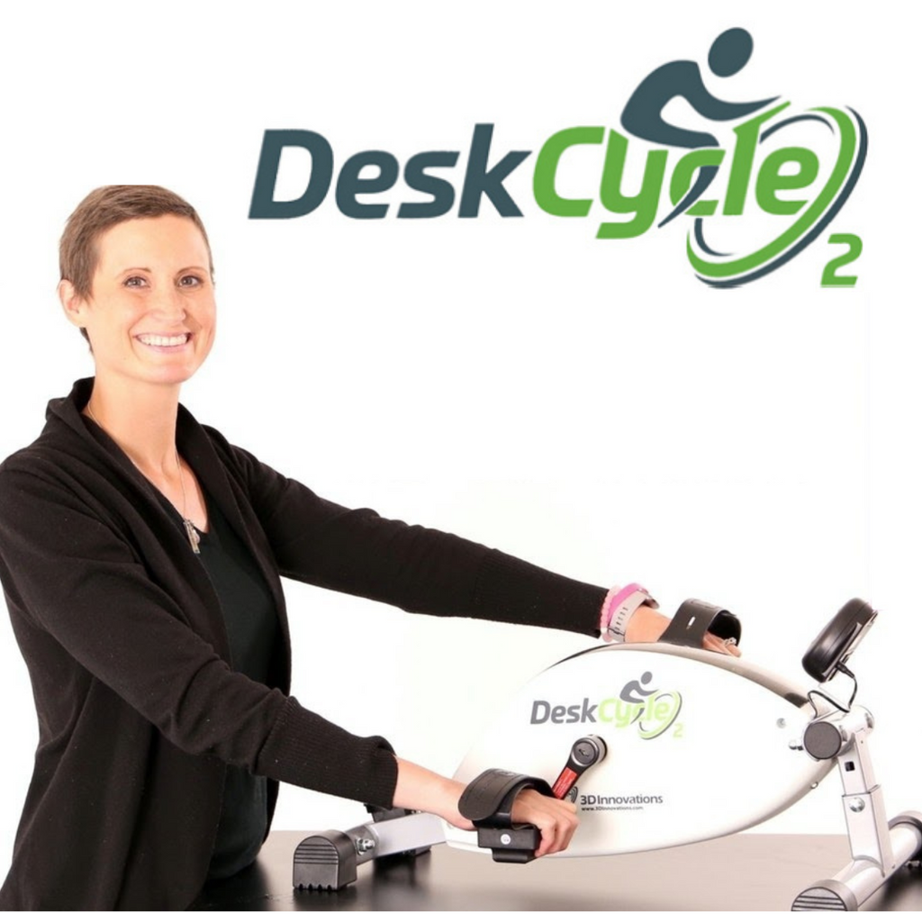 DeskCycle2, exercise mini-bike, workout at your desk, or watching TV