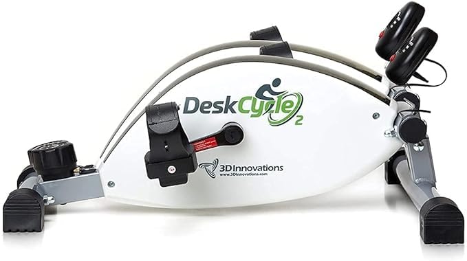 DeskCycle2, exercise mini-bike, workout at your desk, or watching TV